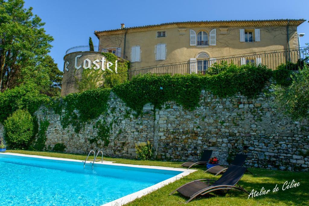 Le Castel Du Mont Boise Hotel Montboucher-sur-Jabron Exterior photo